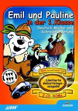 Emil und Pauline in der 1. Klasse: Deutsch und Mathe: Neue Abenteuer auf dem Hausboot: Deutsch und Mathe. Für Windows 98/Me/2000/XP oder Mac OS 9.x/10.x Non-fiction
