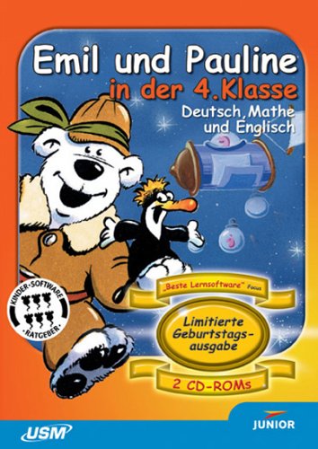Geburtstagsausgabe: Emil und Pauline in der 4. Klasse. Deutsch, Mathe und Englisch (2 CD-ROM) Hobbies & Leisure