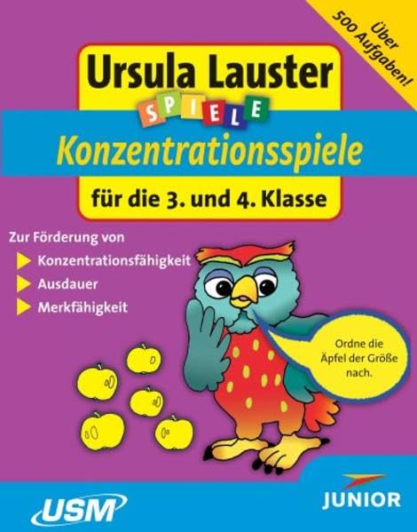 Konzentrationsspiele für das 3. und 4. Schuljahr Other software