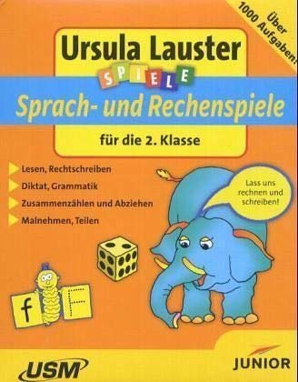 Sprach- und Rechenspiele für die 2. Klasse. CD-ROM für Windows, Mac software