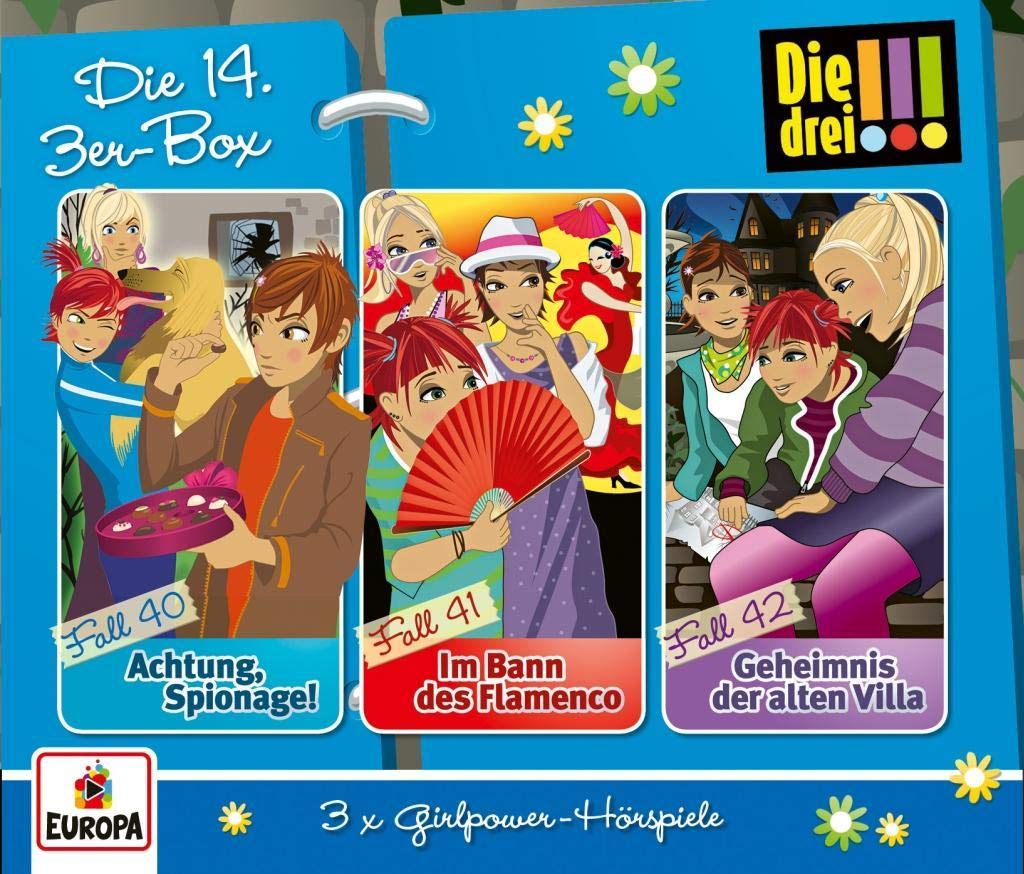 Die drei !!! 3er Box.Box.14,3 Audio-CDs: Folge 40-42 Novels & Short Stories