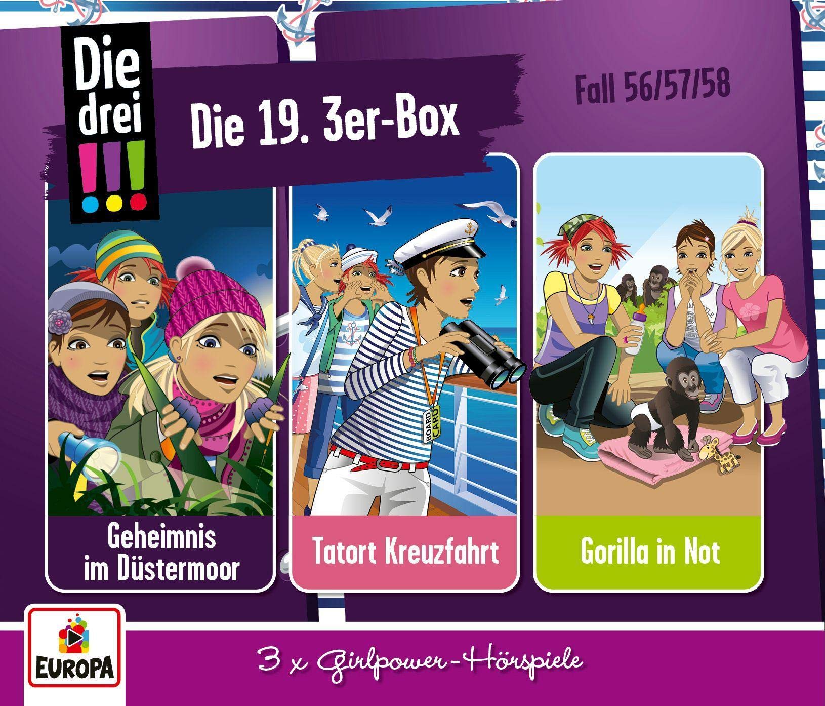 Product Image: Die drei !!! - 3er Box  19. Folgen 56 - 58