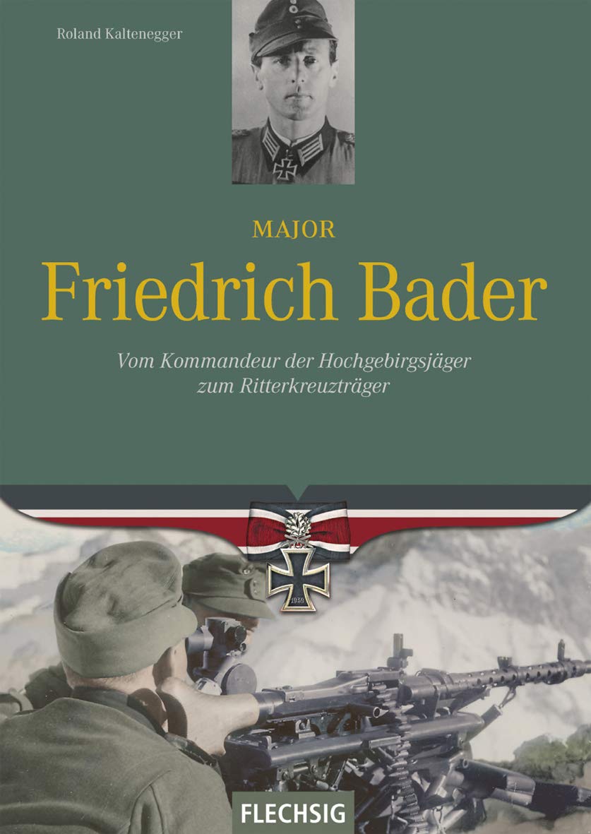 Major Friedrich Bader German history books