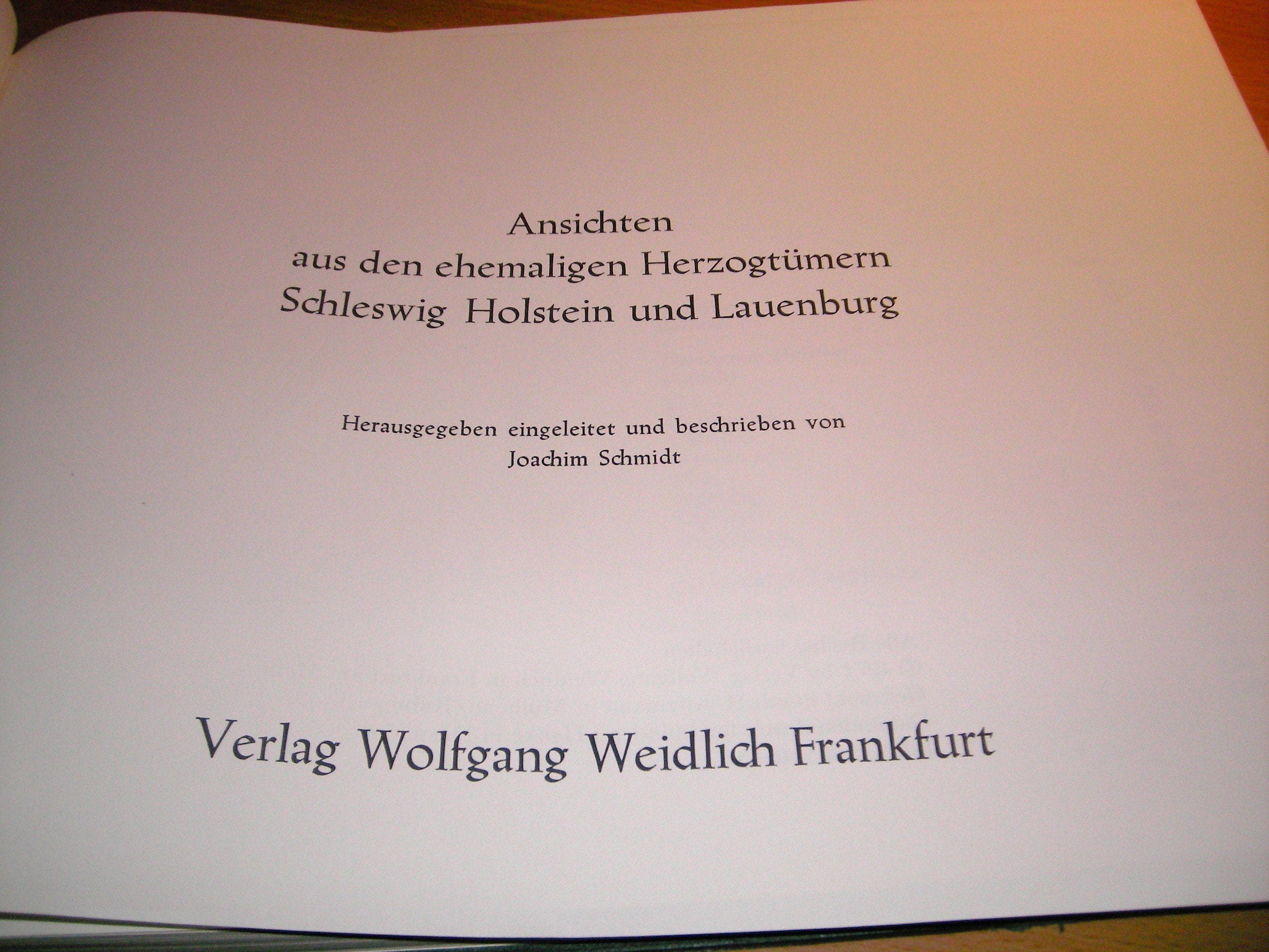 Ansichten aus den ehemaligen Herzogtümern Schleswig Holstein und Lauenburg. Books