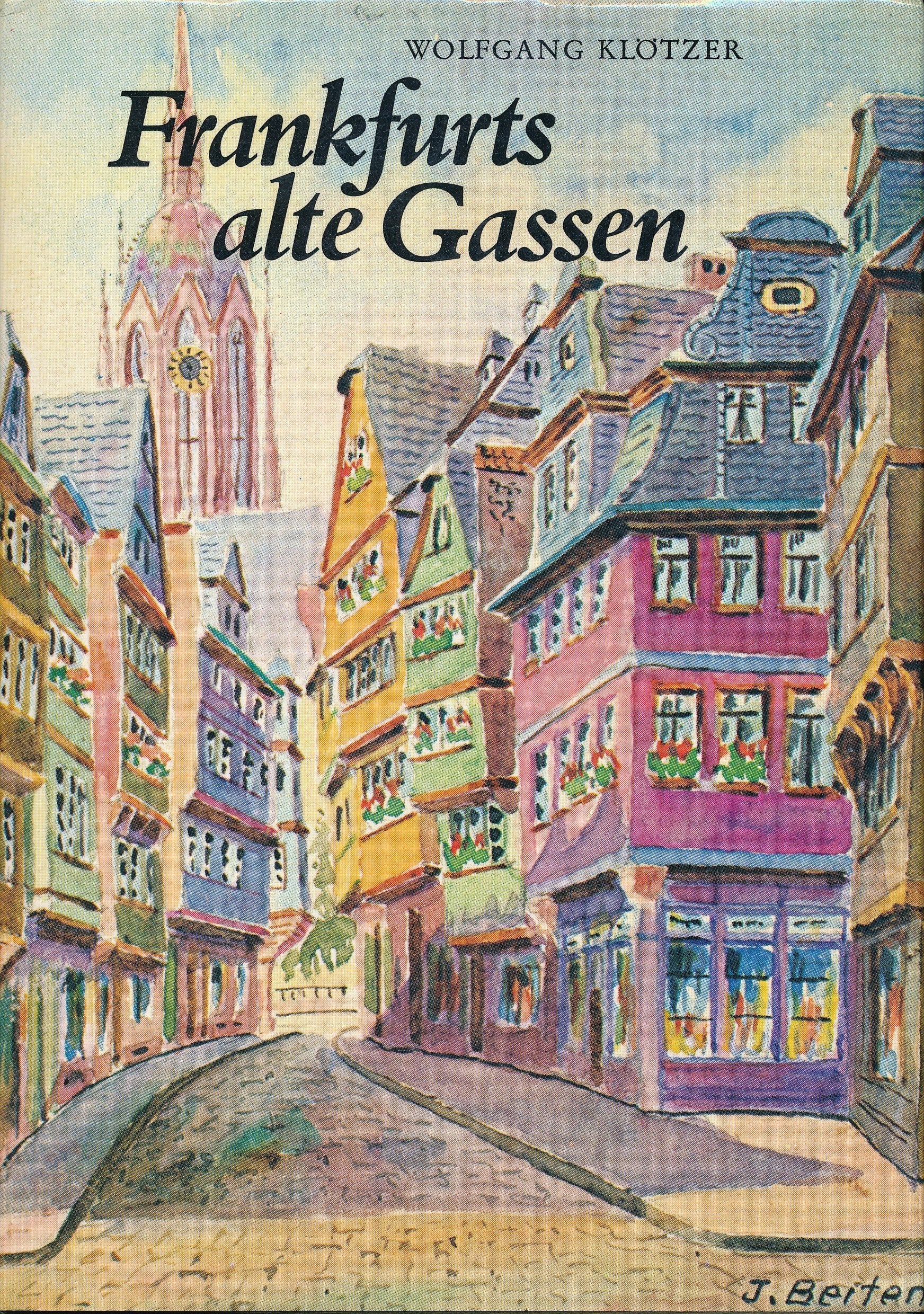 Frankfurts alte Gassen Books