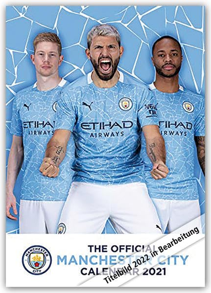 Manchester City FC 2022 - A3-Posterkalender: Original Danilo-Kalender Leisure & Fun