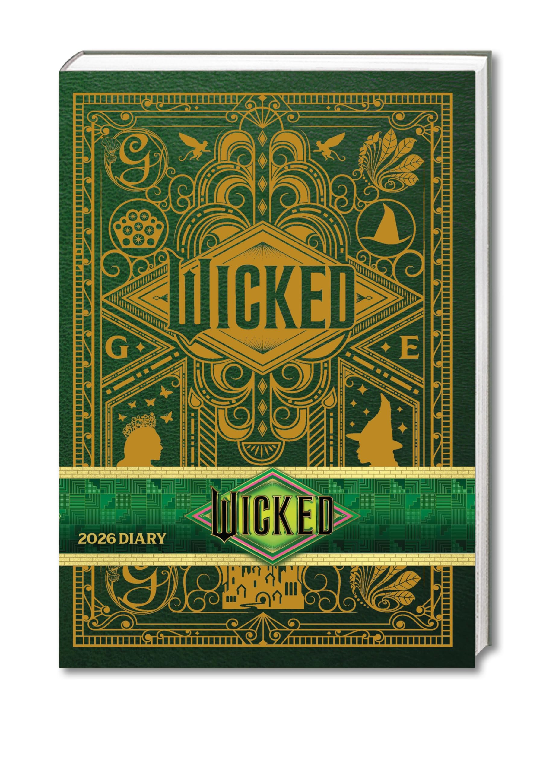 Wicked – A5-Tischkalender 2026: Original Danilo-Kalender (Desk Diary) Horror & Mystery