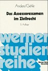Product Image: Das Assessorexamen im Zivilrecht