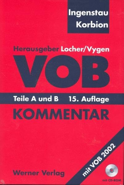 VOB Teile A und B - Kommentar Law