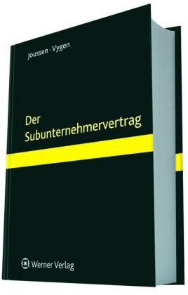 Der Subunternehmervertrag Law Books