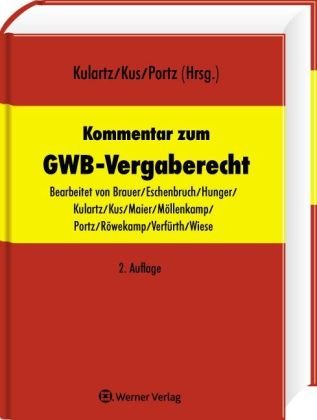 Kommentar zum GWB-Vergaberecht Law