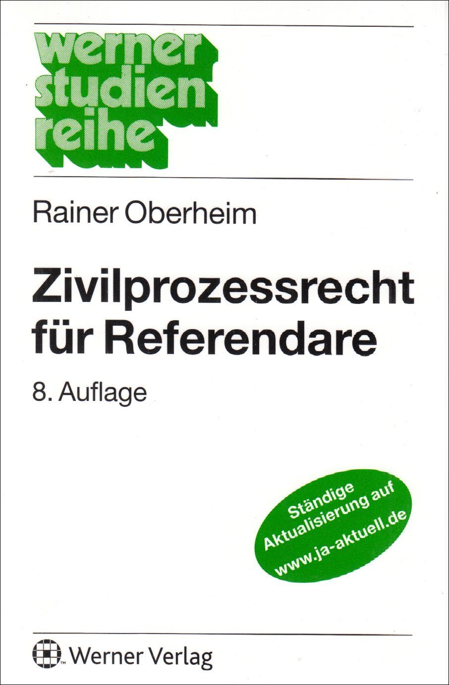 Zivilprozessrecht für Referendare Law