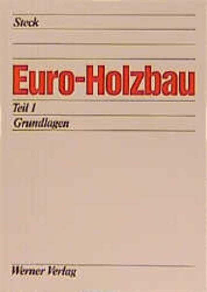 Euro-Holzbau, Bd.1, Grundlagen Books