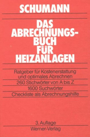 Das Abrechnungsbuch für Heizanlagen Business, Finance & Career