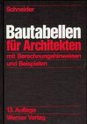 Bautabellen für Architekten Law