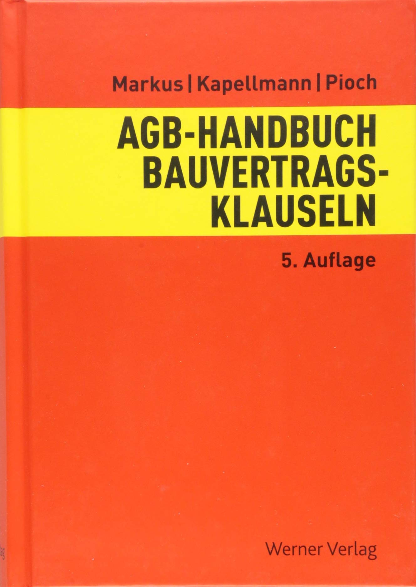Product Image: AGB-Handbuch Bauvertragsklauseln