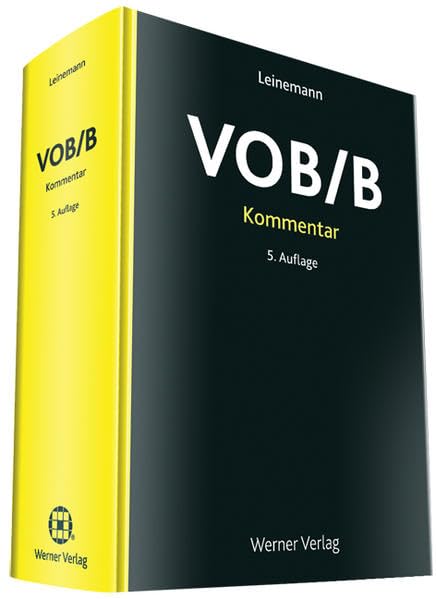 VOB/B Kommentar Law Books