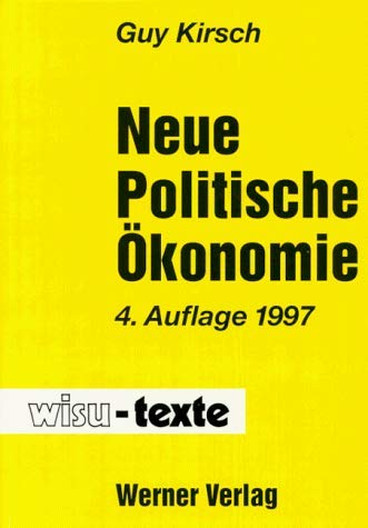 Product Image: Neue politische Ökonomie.