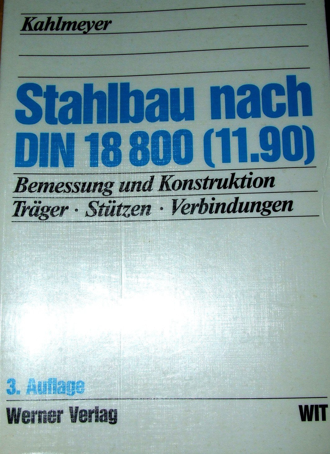 Product Image: Stahlbau nach DIN 18 800 (11.90)