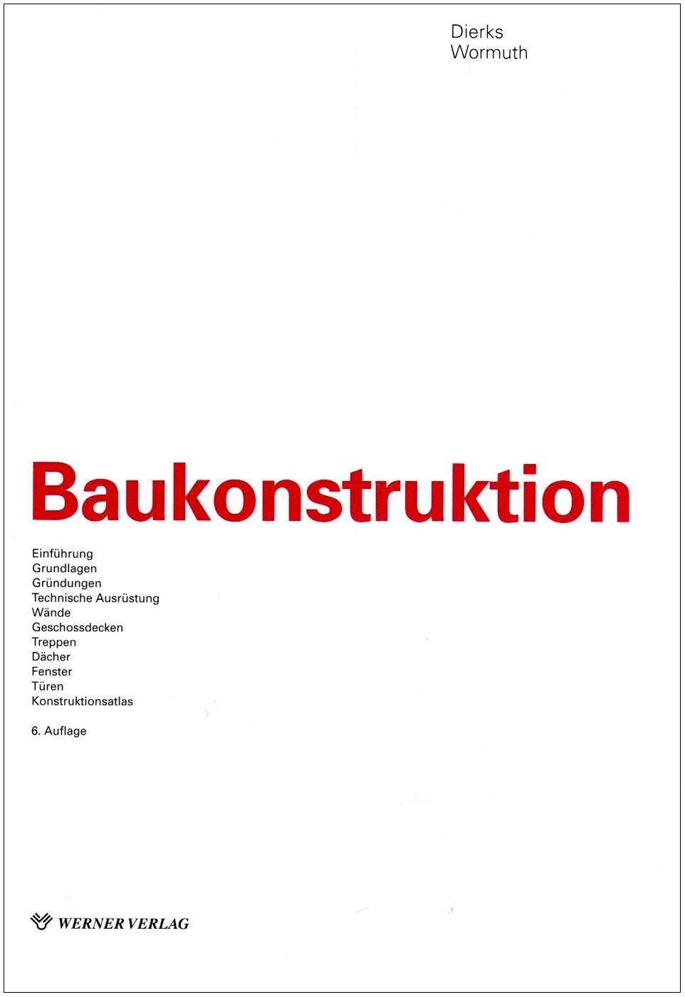 Baukonstruktion Architecture
