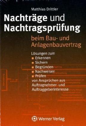 Nachträge und Nachtragsprüfung Law