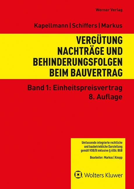 Vergütung, Nachträge und Behinderungsfolgen beim Bauvertrag Law