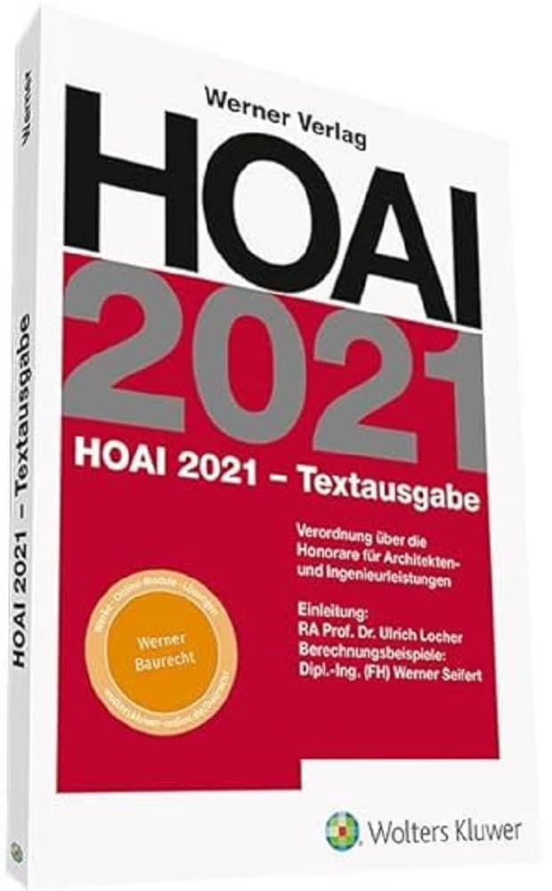 Product Image: HOAI 2021 - Textausgabe