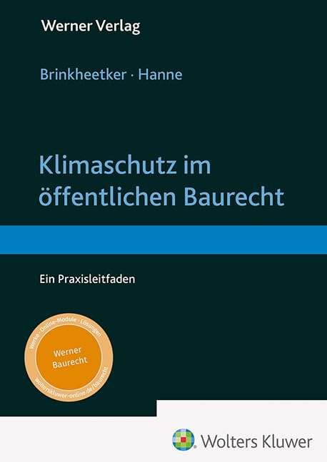 Klimaschutz im öffentlichen Baurecht Law