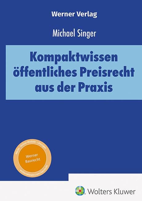 Kompaktwissen öffentliches Preisrecht aus der Praxis Law