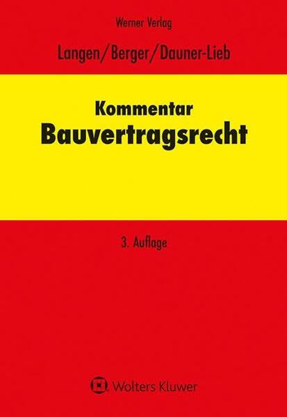 Kommentar zum Bauvertragsrecht Law