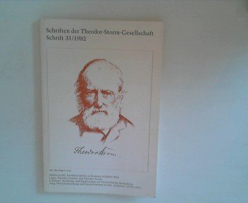 Schriften der Theodor-Storm-Gesellschaft Contemporary literature