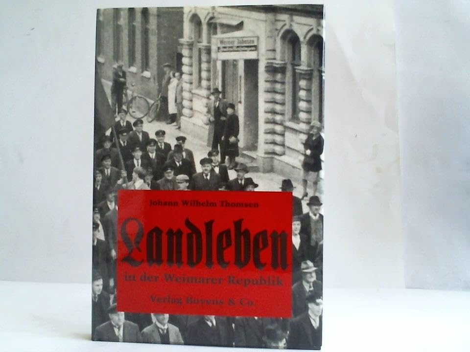 Landleben in der Weimarer Republik Books