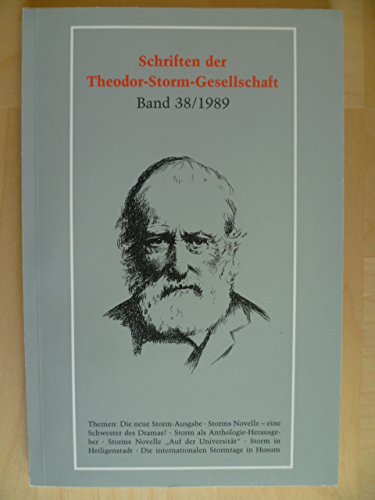 Schriften der Theodor-Storm-Gesellschaft Contemporary literature