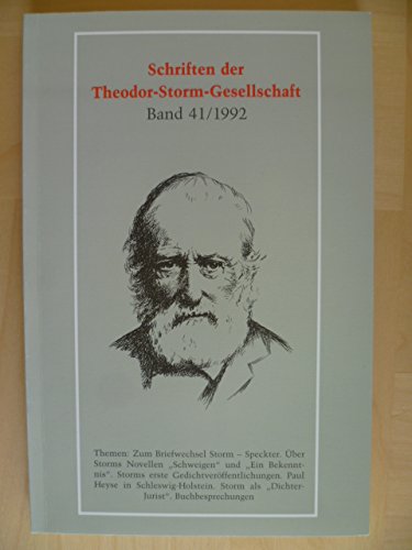 Schriften der Theodor-Storm-Gesellschaft Contemporary literature