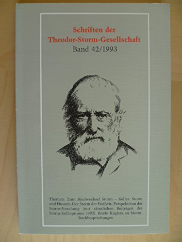 Schriften der Theodor-Storm-Gesellschaft Contemporary literature