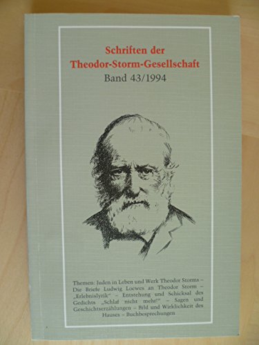 Schriften der Theodor-Storm-Gesellschaft Contemporary literature