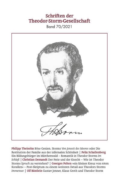 Schriften der Theodor-Storm-Gesellschaft 70/2021 Books