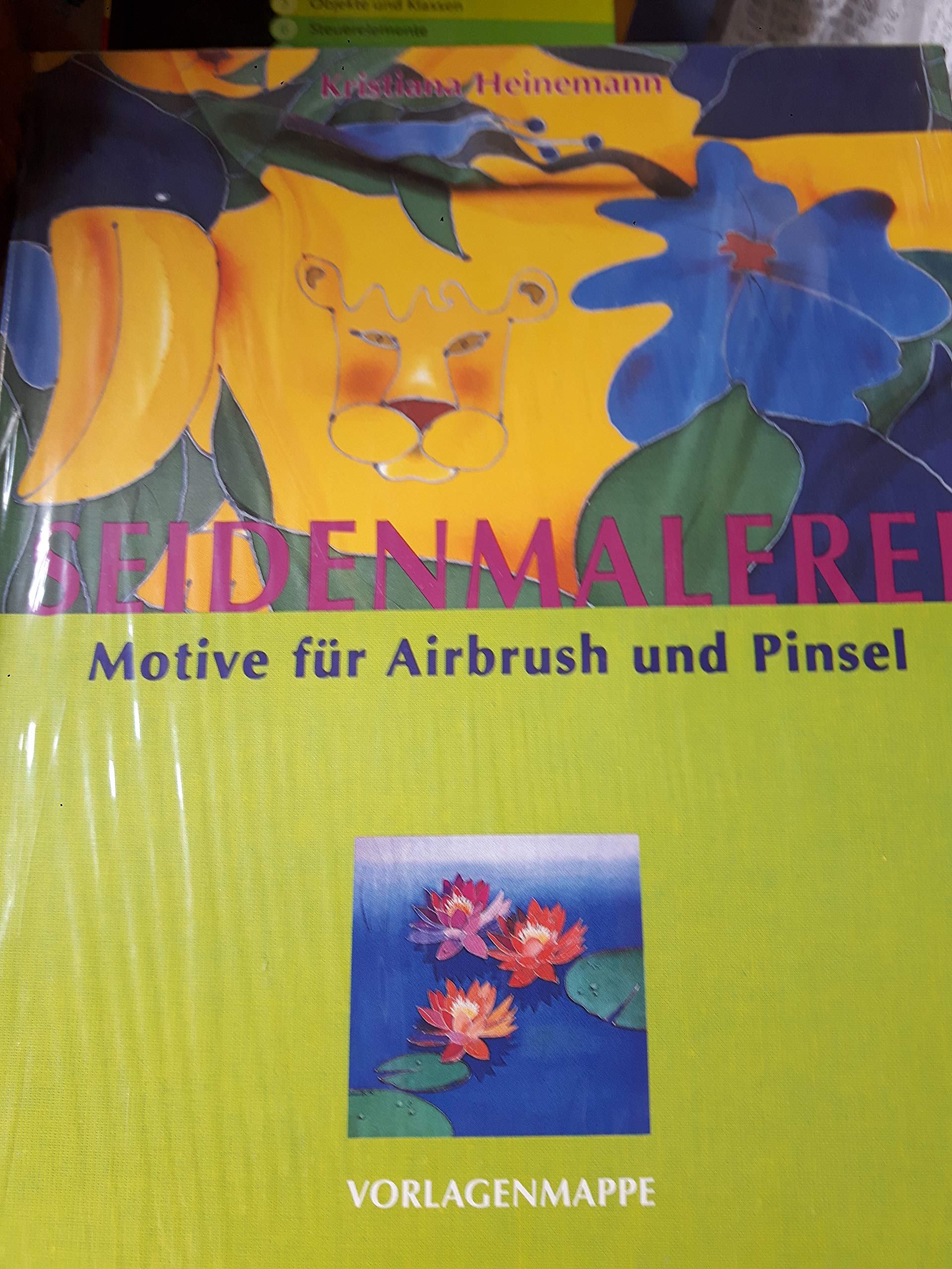 Vorlagenmappe Seidenmalerei. Motive für Airbrush und Pinsel Hobbies & Crafts