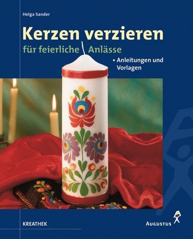 Kerzen verzieren für feierliche Anlässe Hobbies & Crafts