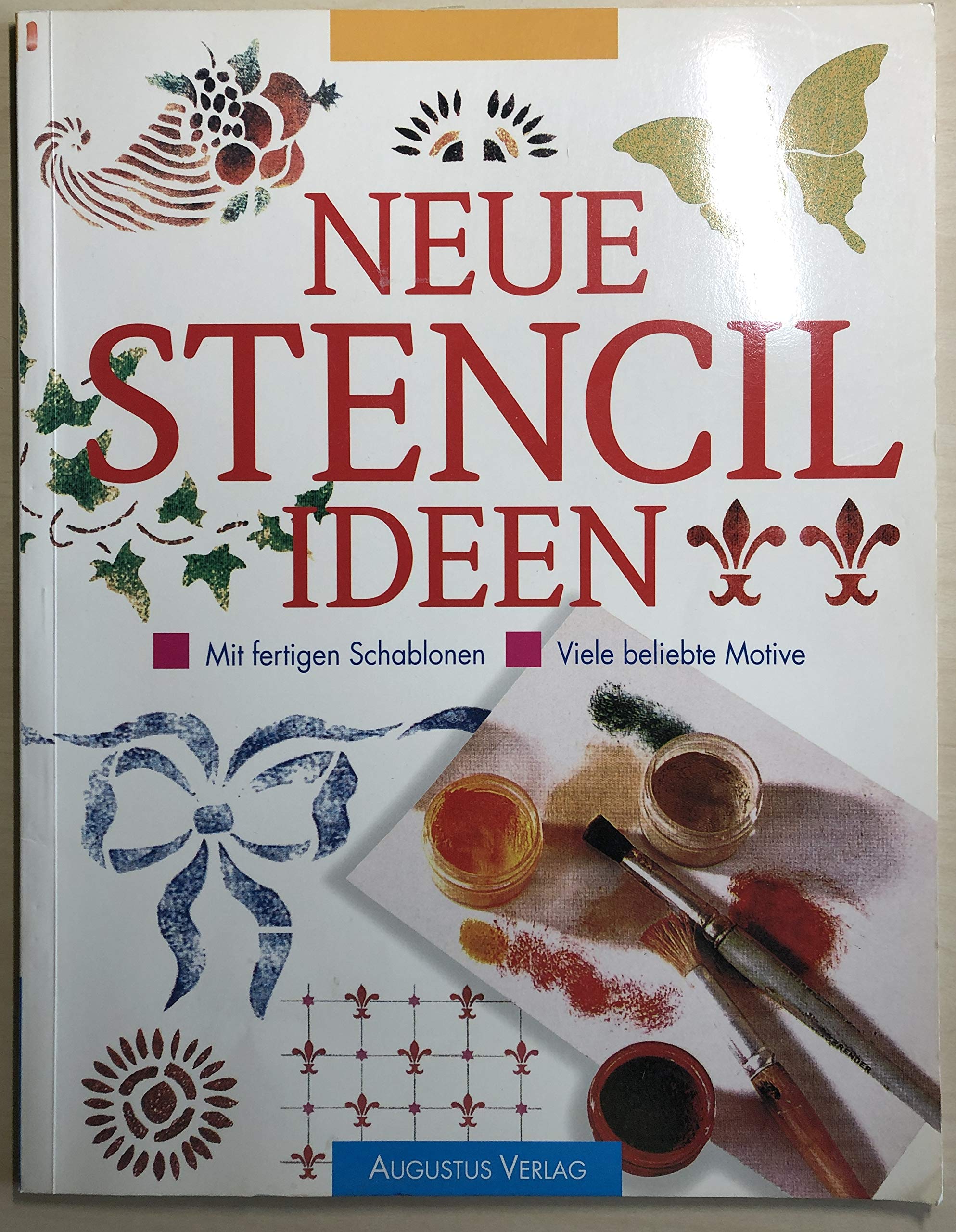 Neue Stencil- Ideen. Viele beliebte Motive Hobbies & Crafts