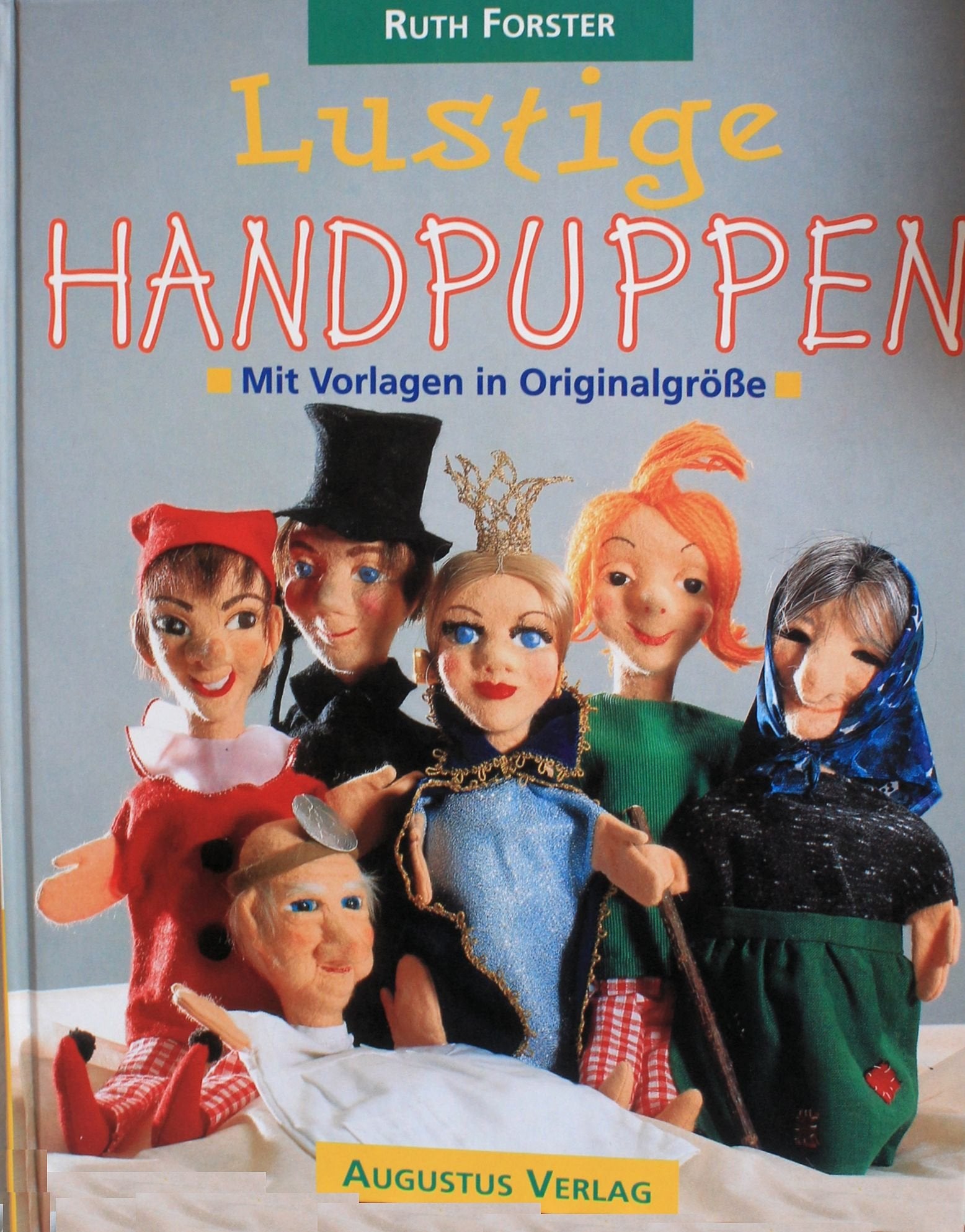 Lustige Handpuppen. Mit Vorlagen in Originalgröße Film, Art & Culture