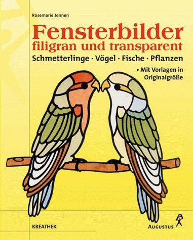Fensterbilder, filigran und transparent Hobbies & Crafts