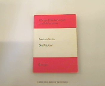 Koenigs Erlaeuterungen und Materialien - Die Räuber Books