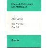 Der Fremde - der Fall (Königs Erläuterungen) Study Guides