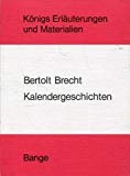 Kalendergeschichten (Königs Erläuterungen) Poetry