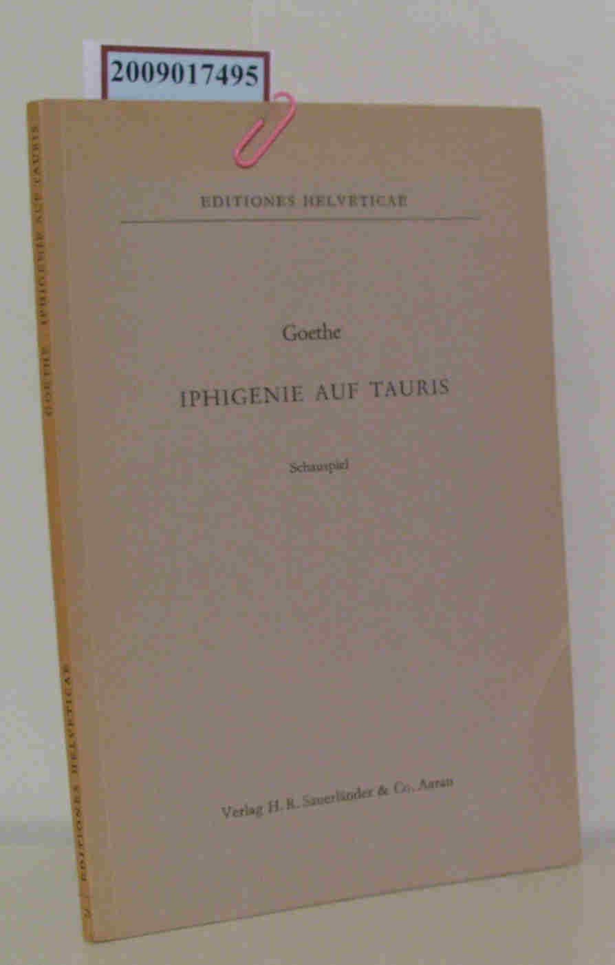 Iphigenie auf Tauris Drama