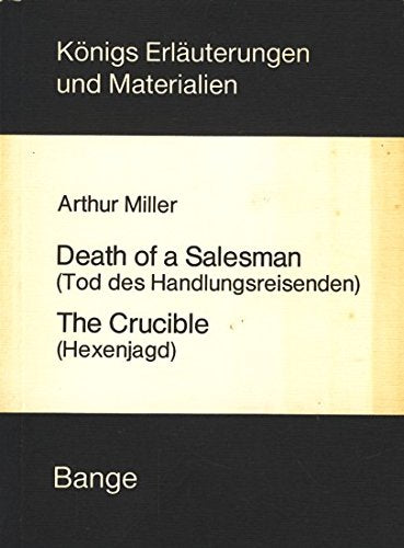 Der Tod des Handlungsreisenden /Hexenjagd (Königs Erläuterungen) Education & Training
