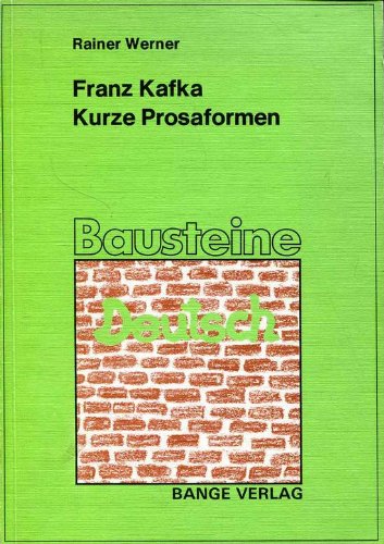 Kurze Prosaformen. Unterrichtssequenzen für den Literaturunterricht der Sekundarstufen I und II Books