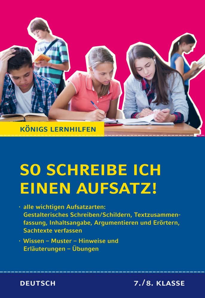 So schreibe ich einen Aufsatz! 7./8. Klasse. Study Guides