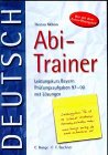 Der Abi-Trainer, Deutsch, Leistungskurs Bayern Study Guides